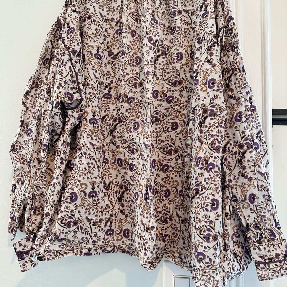 Roller Rabbit Flowy boho top - Picture 3 of 4